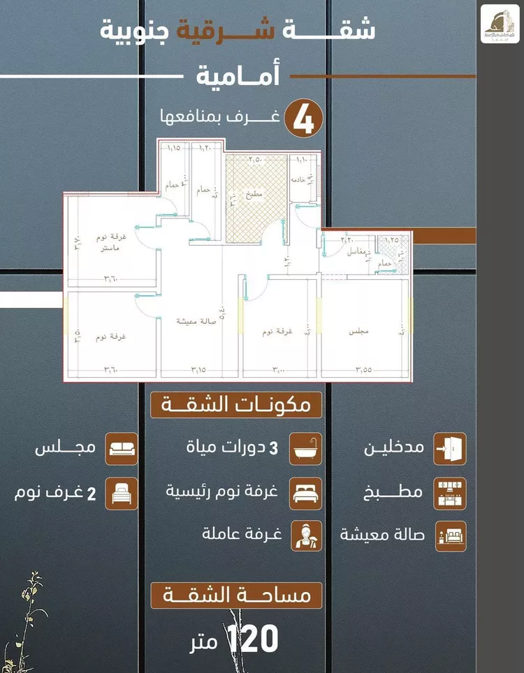 شقة للبيع في شارع ابراهيم بن كنيف, حي السلامة, مدينة جدة, منطقة مكة المكرمة صورة 2