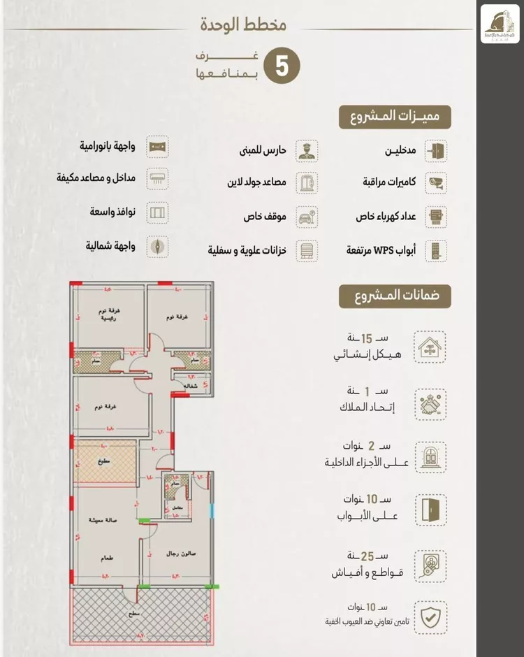 شقة للبيع في شارع ابو وهيب الجشمي, حي النعيم, مدينة جدة, منطقة مكة المكرمة صورة 5