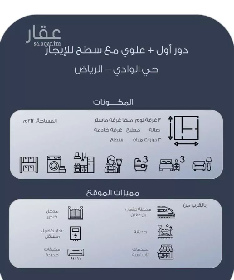 Floor for Rent in Riyadh Al Wadi