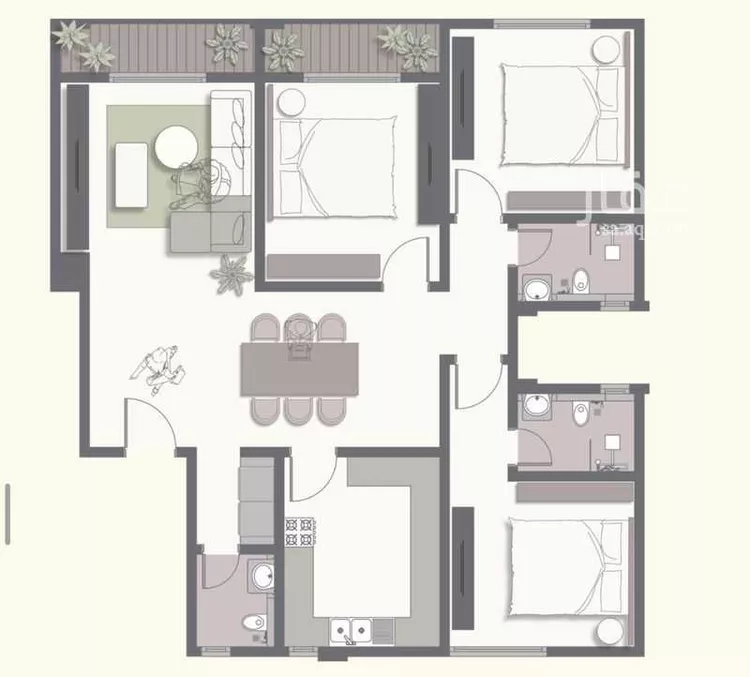 Apartment for Sale in Riyadh An Narjis صورة 5