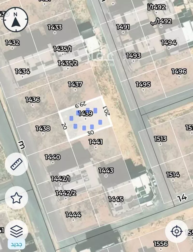 أرض للبيع في شارع النقيب 84, حي النقيب الشمالي, مدينة بريدة, منطقة القصيم