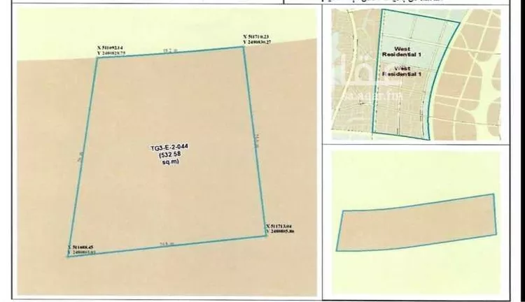 Land for Sale in King Abdullah Economic City ِAl Murooj