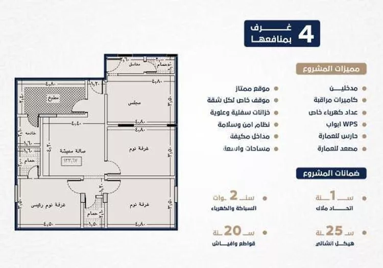 شقة للبيع في شارع الحكيم المغربي, حي الروضة, مدينة جدة, منطقة مكة المكرمة 26