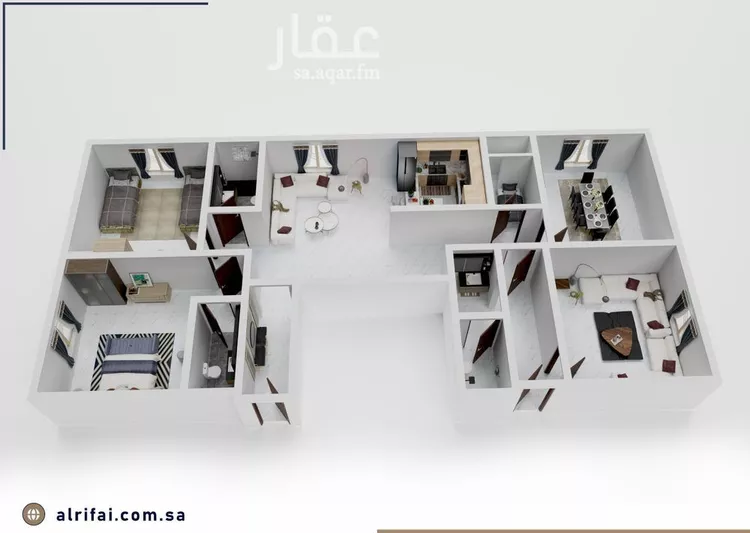 شقة للبيع في شارع ابو سفيان مدلوك, حي النعيم, مدينة جدة, منطقة مكة المكرمة صورة 4
