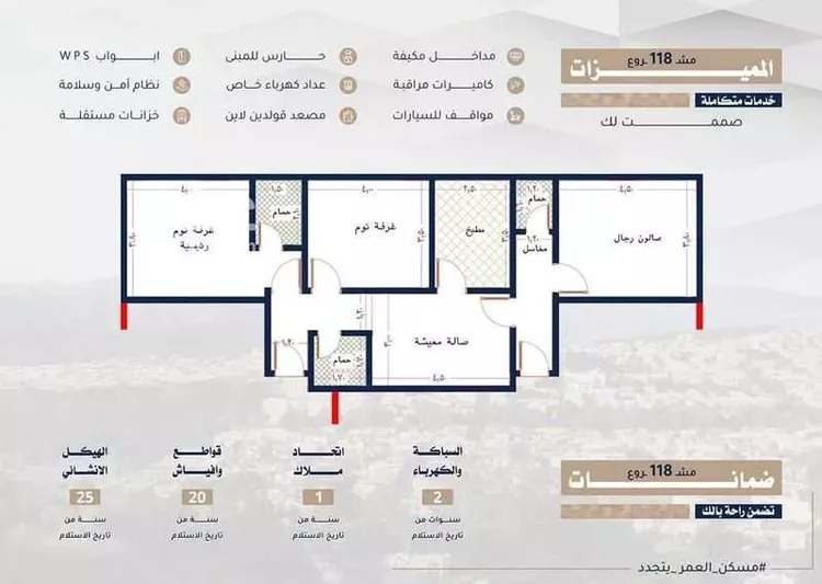 شقة للبيع في شارع علي النمري, حي البوادي, مدينة جدة, منطقة مكة المكرمة صورة 3