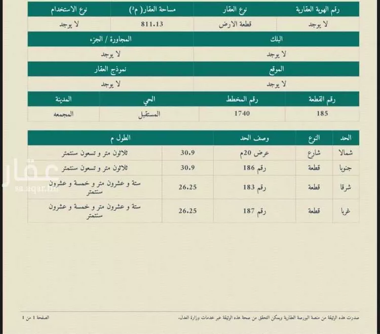 أرض للبيع في المجمعة ، المجمعة صورة 2