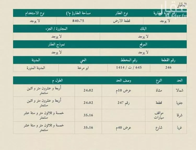 أرض للبيع في شارع ممر مشاه 1199, حي سكة الحديد, مدينة المدينه المنوره, منطقة المدينة المنورة