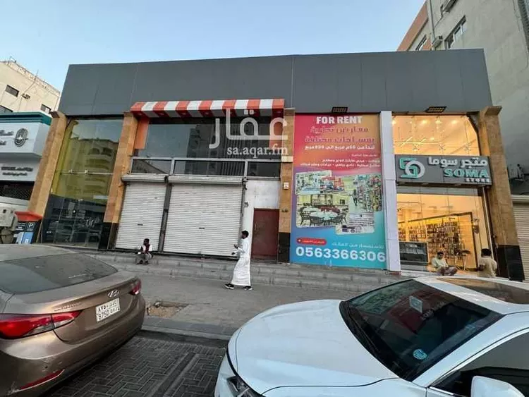 محل للإيجار في شارع فلسطين, حي الشرفية, مدينة جدة, منطقة مكة المكرمة