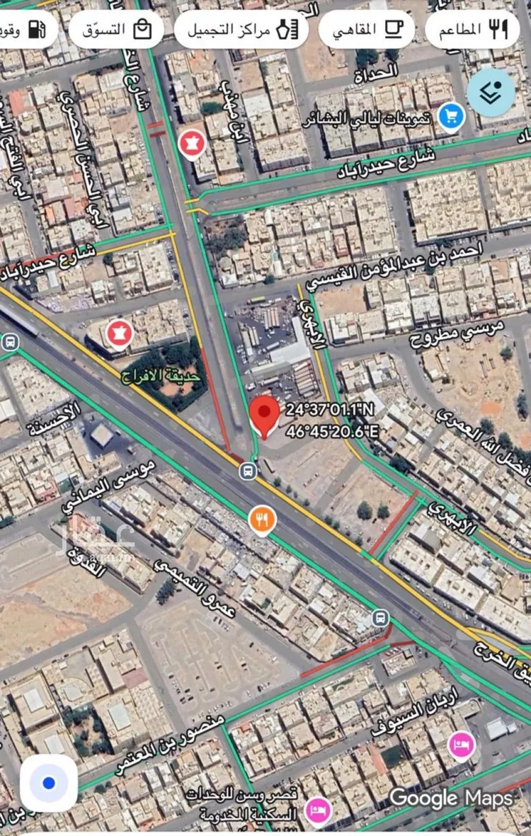 Land for Rent in Riyadh Al Khalidiyah
