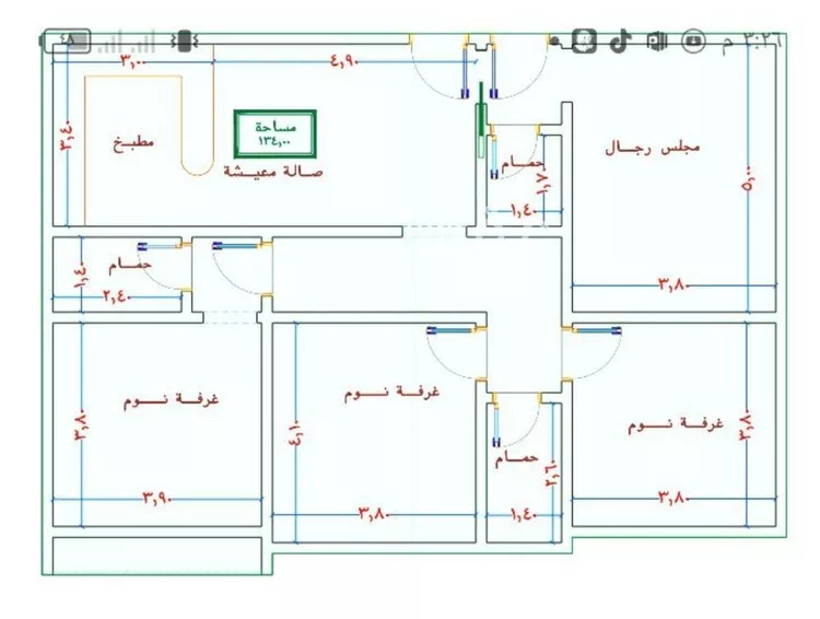 شقة للبيع في شارع الامير عبدالمجيد, حي الصواري, مدينة جدة, منطقة مكة المكرمة صورة 3