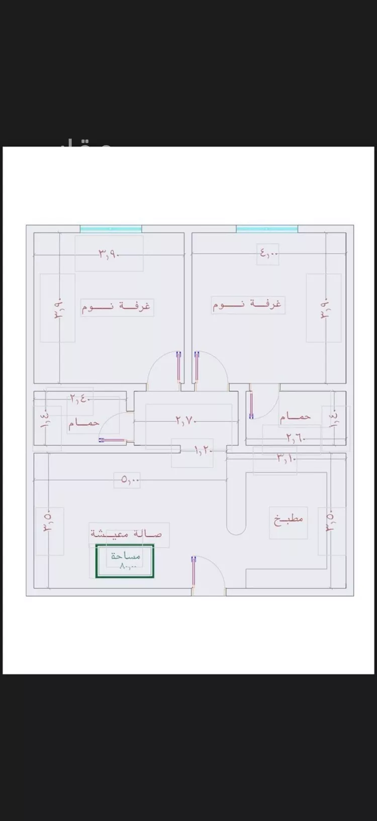 شقة للبيع في شارع الامير عبدالمجيد, حي الصواري, مدينة جدة, منطقة مكة المكرمة صورة 3
