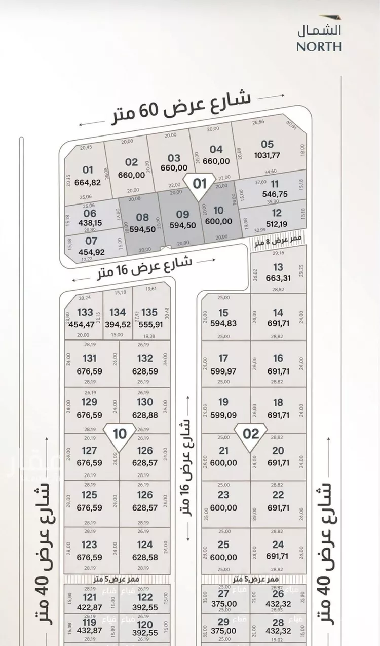 أرض للبيع في شارع الدمام 1563, حي العروبة, مدينة الدمام, المنطقة الشرقية