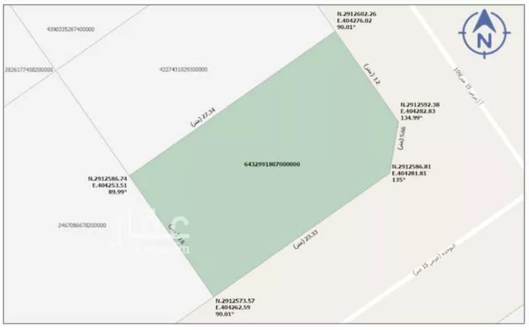 أرض للبيع في شارع النوخذة ، حي القرية الثانية ، الدمام ، الدمام