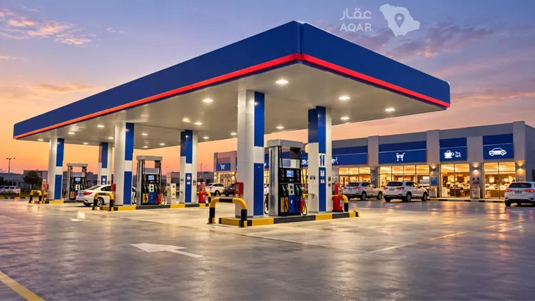محطة للإيجار في شارع عبدالرحمن بن عوف, حي المنار, مدينة الرياض, منطقة الرياض