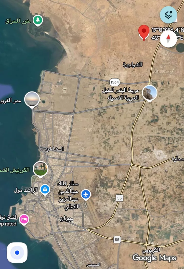 أرض للبيع في شارع 00000, حي الناصرية 5, مدينة جازان, منطقة جازان 3