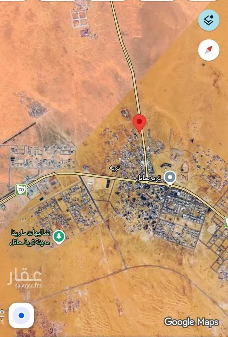 أرض للبيع في شارع ابن طاهر, حي الدهناء, مدينة تربة, منطقة حائل صورة 2