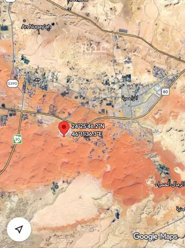 Land for Sale in Al Muzahimiyah Al GhatGhat