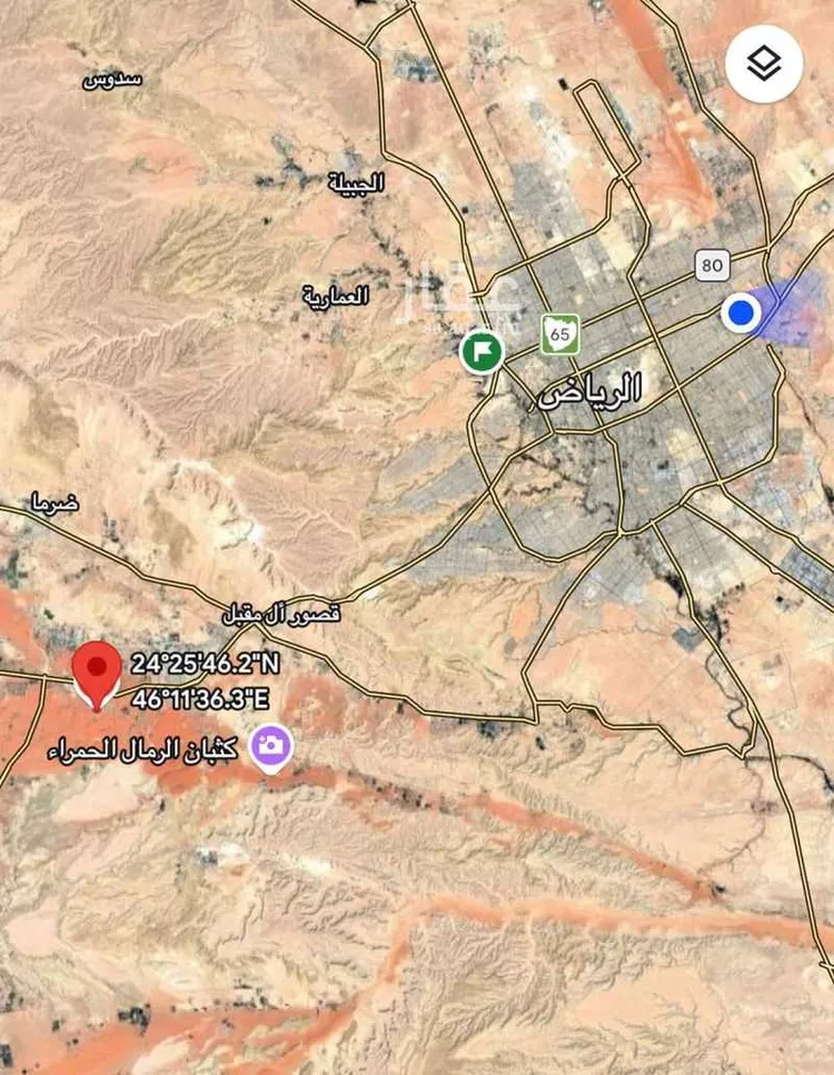 أرض للبيع في شارع الزبائر 1083, مدينة المزاحمية, منطقة الرياض صورة 2