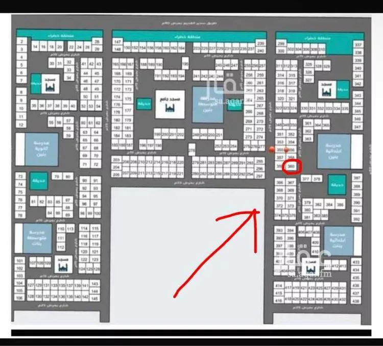 أرض للبيع في شارع 24776297, حي مخطط الصفرات الجديد, مدينة مخطط الصفرات الجديد, منطقة الرياض صورة 3