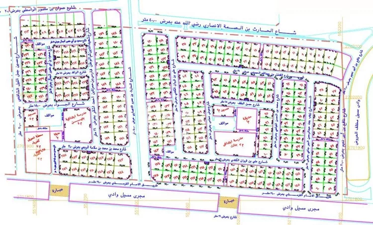 أرض للبيع في شارع الترمذي وغيره, حي الدفاع, مدينة المدينة المنورة, منطقة المدينة المنورة صورة 2