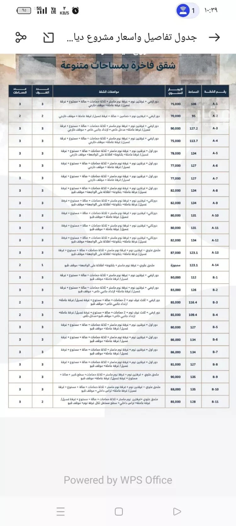 شقة للإيجار في شارع رقم 296, حي الياسمين, مدينة الرياض, منطقة الرياض صورة 2