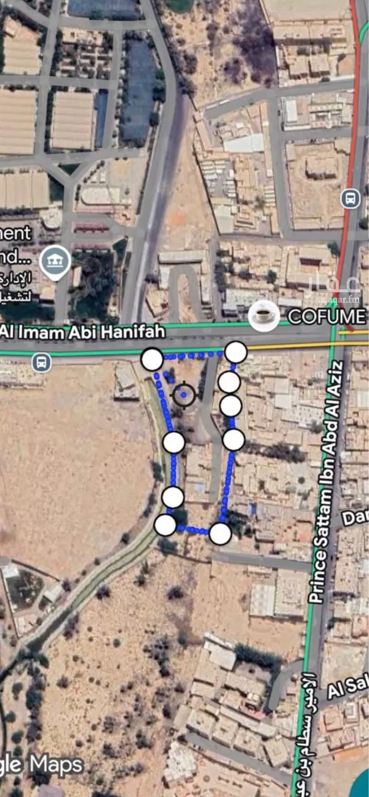 أرض للبيع في شارع الأمير فهد بن فيصل بن فرحان آل سعود, حي البديعة, مدينة الرياض, منطقة الرياض صورة 3
