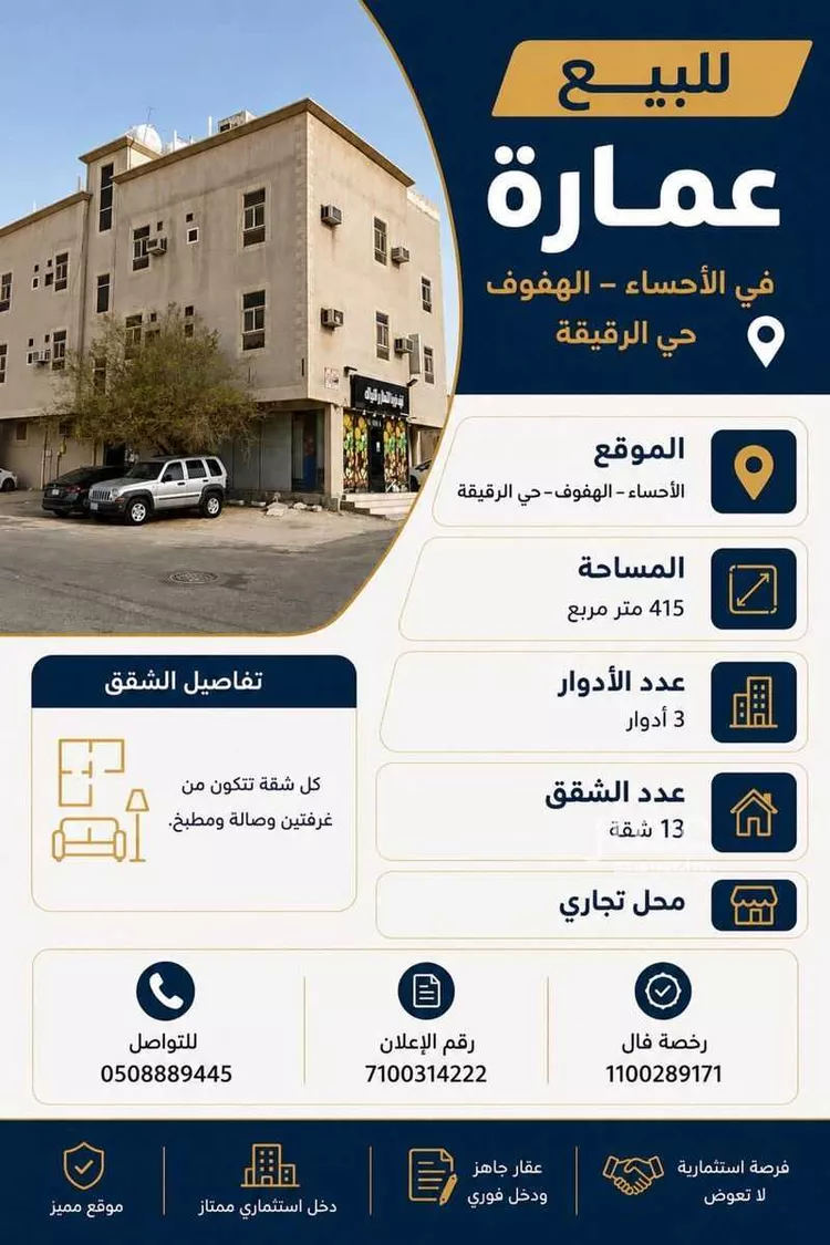 Building for Sale in Al Hofuf Al Ruqaiqah