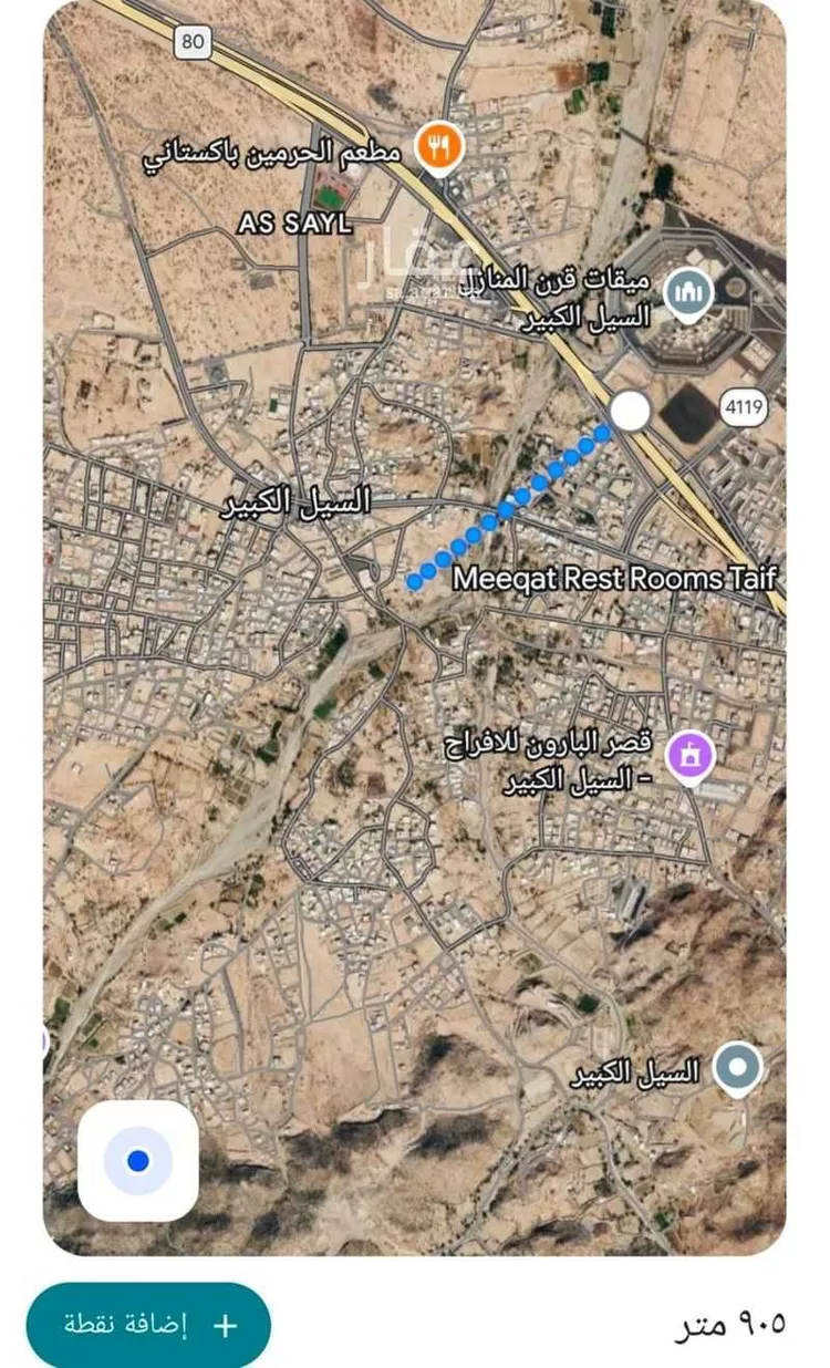 أرض للبيع في شارع حنظلة ابن الطفيل, حي السيل الكبير, مدينة الطائف, منطقة مكة المكرمة