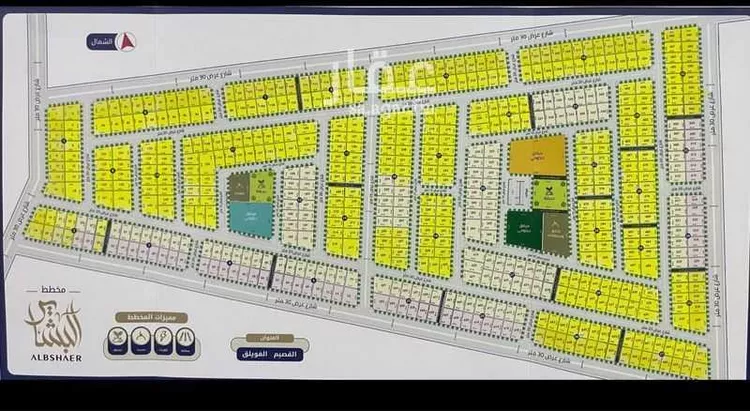 أرض للبيع في شارع شارع 20 جنوبي, مدينة الفويلق, منطقة القصيم