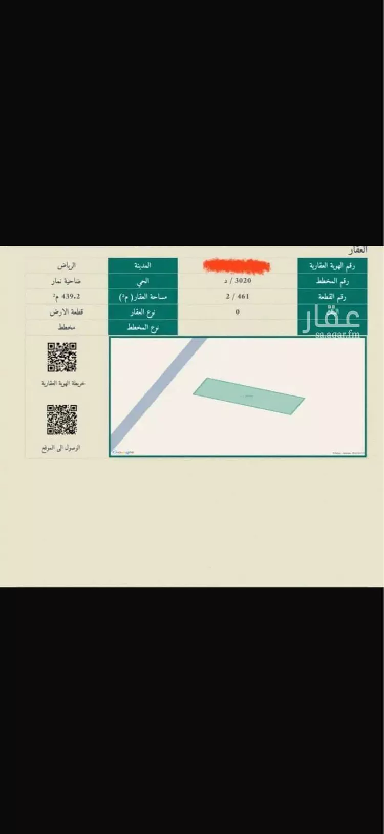 أرض للبيع في ضاحية نمار ، الرياض صورة 2