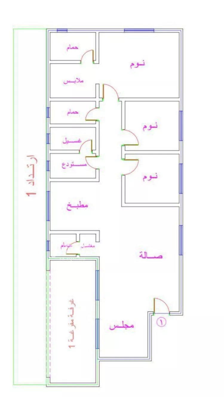 شقة للإيجار في شارع وادي نعام, حي الملقا, مدينة الرياض, منطقة الرياض 10