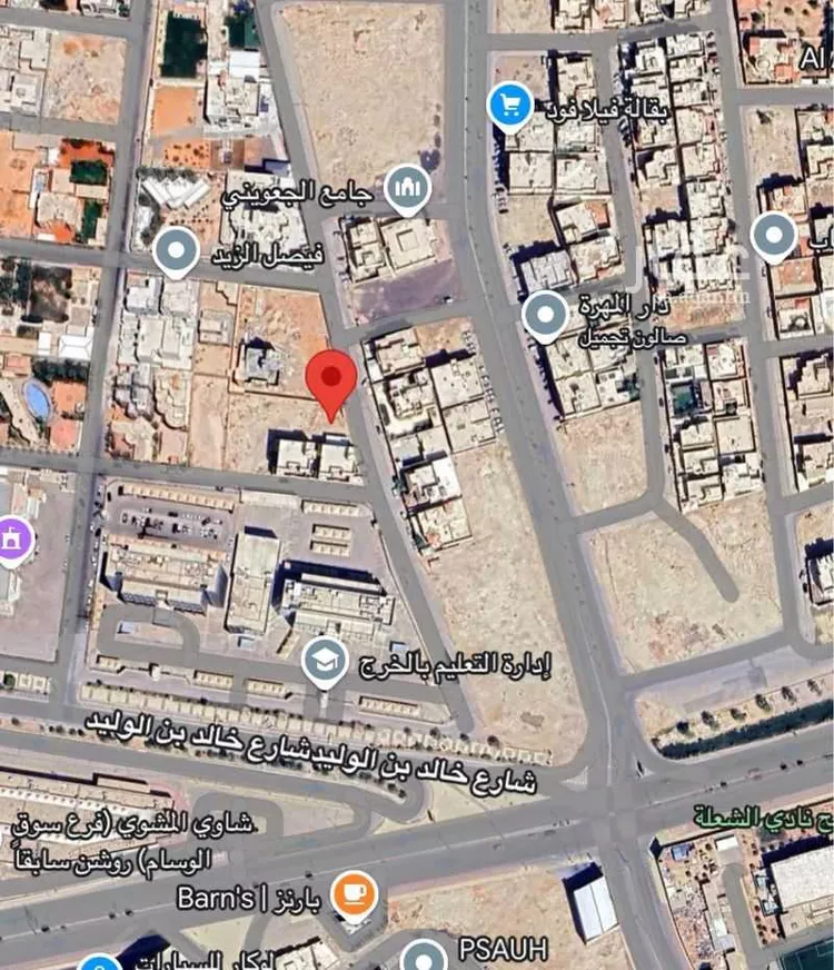 أرض للبيع في شارع ابن العماد, حي العالية, مدينة الخرج, منطقة الرياض