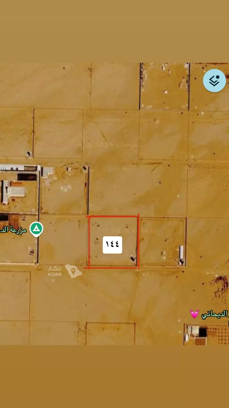 أرض للبيع في حي مزارع البطينه والفرعه, مدينة مزارع البطينه والفرعه, منطقة الرياض