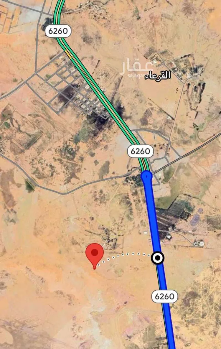 أرض للبيع في شارع جنوبي, حي القرعاء, مدينة القرعاء, منطقة القصيم صورة 2
