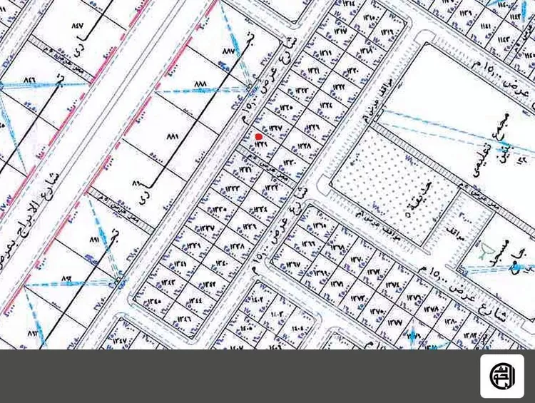 أرض للبيع في شارع غربي , حي الشفق, مدينة بريدة, منطقة القصيم صورة 3