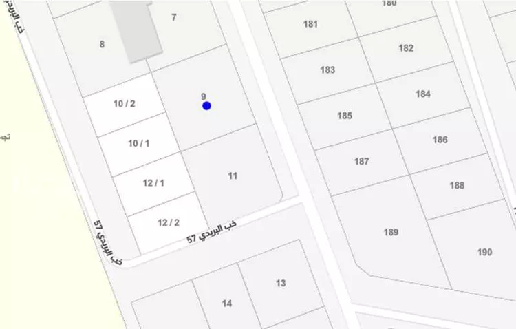 أرض للبيع في شارع شرقي, حي واسط, مدينة بريدة, منطقة القصيم