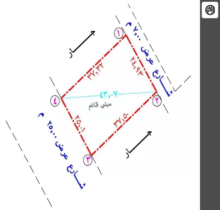 أرض للبيع في شارع عبدالرحمن بن محمد القضيبي, حي السالمية, مدينة بريدة, منطقة القصيم صورة 2