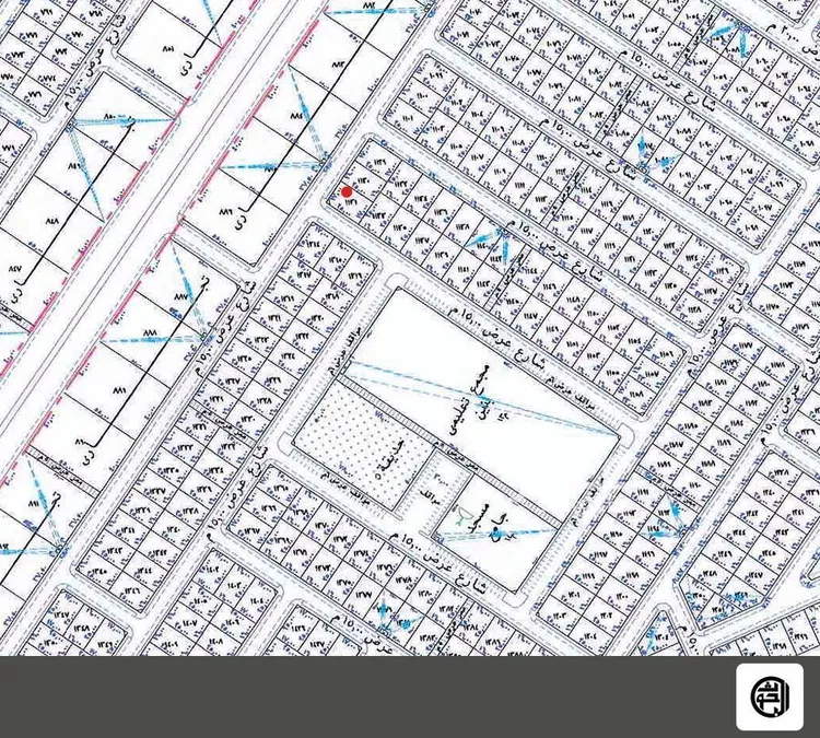 أرض للبيع في شارع غربي , حي الشفق, مدينة بريدة, منطقة القصيم صورة 3
