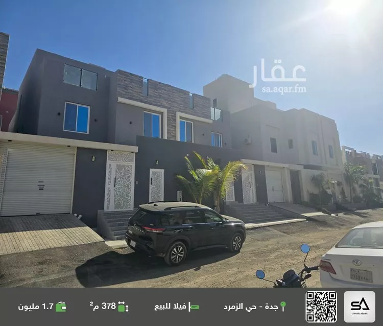فيلا للبيع في شارع الفضل بن حباب, حي الزمرد, مدينة جدة, منطقة مكة المكرمة