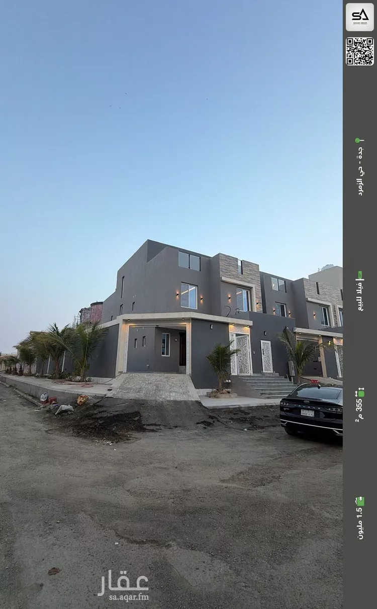 فيلا للبيع في شارع الفضل بن حباب, حي الزمرد, مدينة جدة, منطقة مكة المكرمة