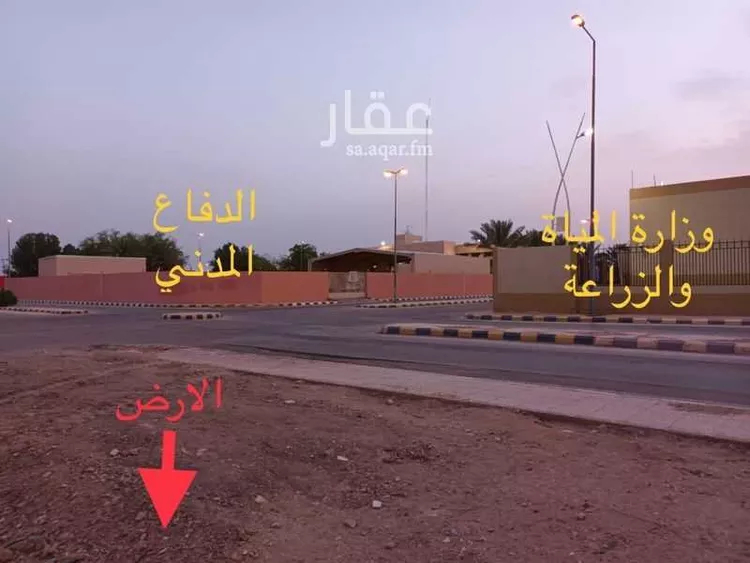أرض للبيع في حي ، شارع عمر بن الخطاب ، حي البديع الشرقي ، ضرما ، ضرما صورة 2