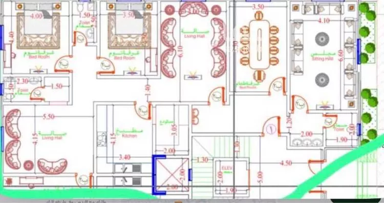 شقة للإيجار في شارع رأس الزور ، حي السعادة ، الرياض ، منطقة الرياض صورة 3