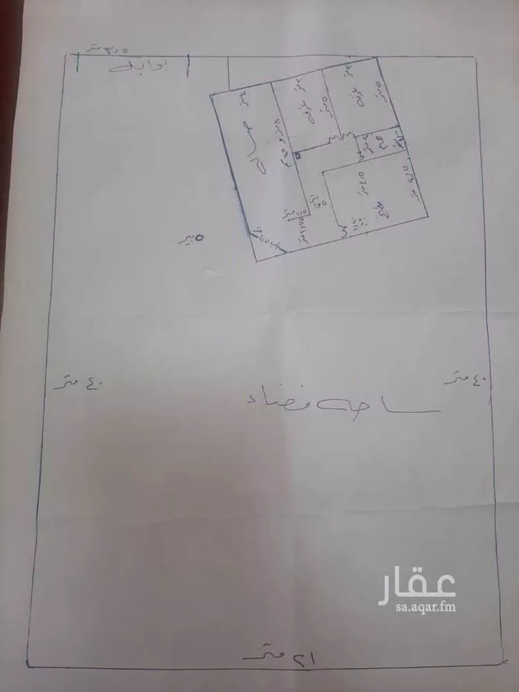 أرض للبيع في شارع العجائر, المشيطية