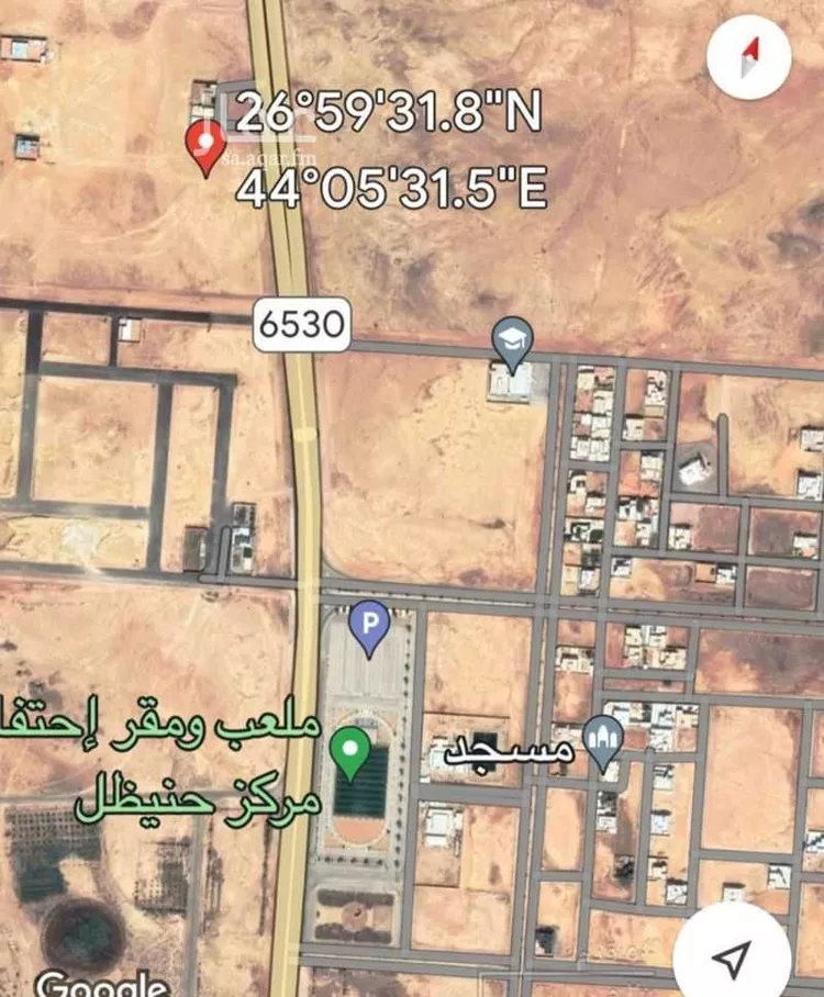أرض للبيع في مدينة حنيظل, منطقة القصيم صورة 4