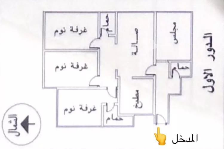 شقة للبيع في شارع الأفضلي, حي الملقا, مدينة الرياض, منطقة الرياض 9
