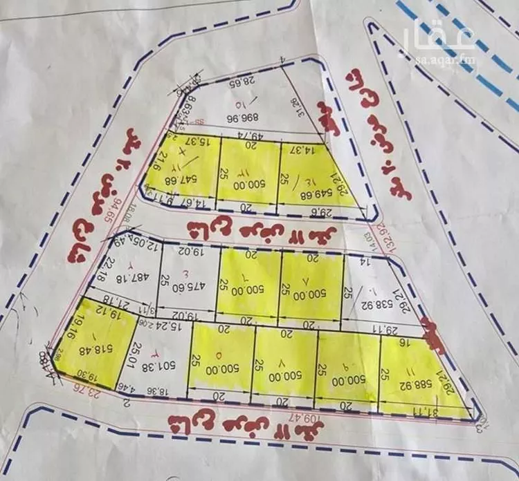 أرض للبيع في شارع جنادة ابن مالك, حي السيل الكبير, مدينة الطائف, منطقة مكة المكرمة