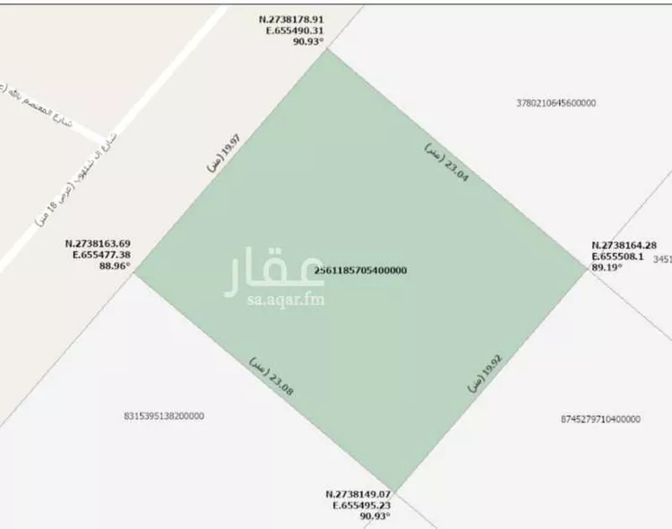أرض للبيع في شارع ابي البركات, حي ظهرة العودة شرق, مدينة امارة منطقة الرياض - الدرعيه, منطقة الرياض