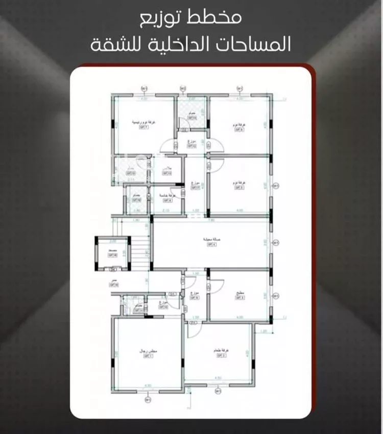 شقة للبيع في شارع مسعود بن قيس, حي الفيصلية, مدينة جدة, منطقة مكة المكرمة صورة 2