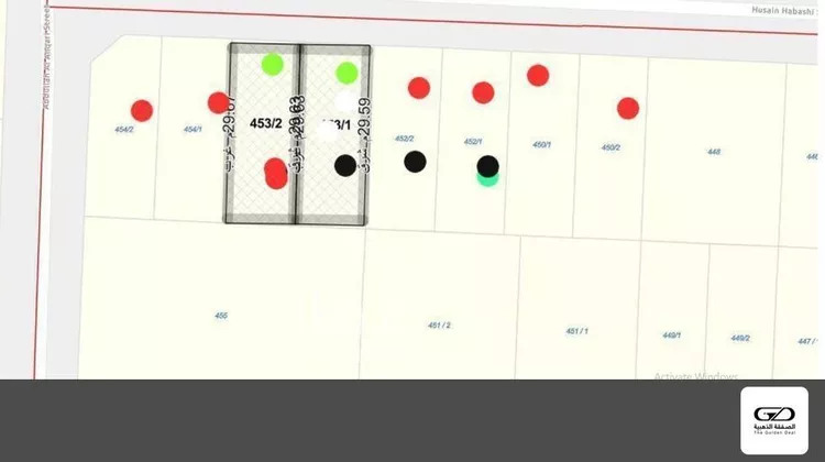 أرض للبيع في شارع حسين عبدالغني, حي الزهراء, مدينة جدة, منطقة مكة المكرمة