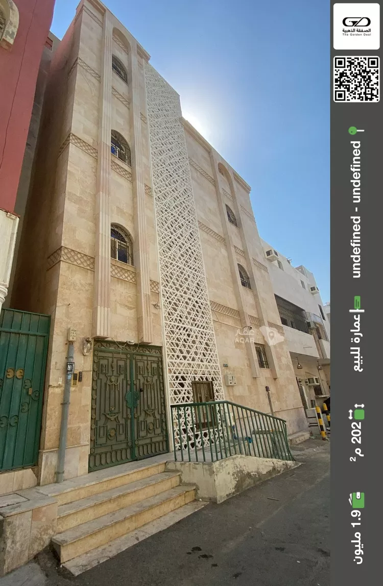عمارة للبيع في شارع مكي الرميلي, حي الربوة, مدينة جدة, منطقة مكة المكرمة